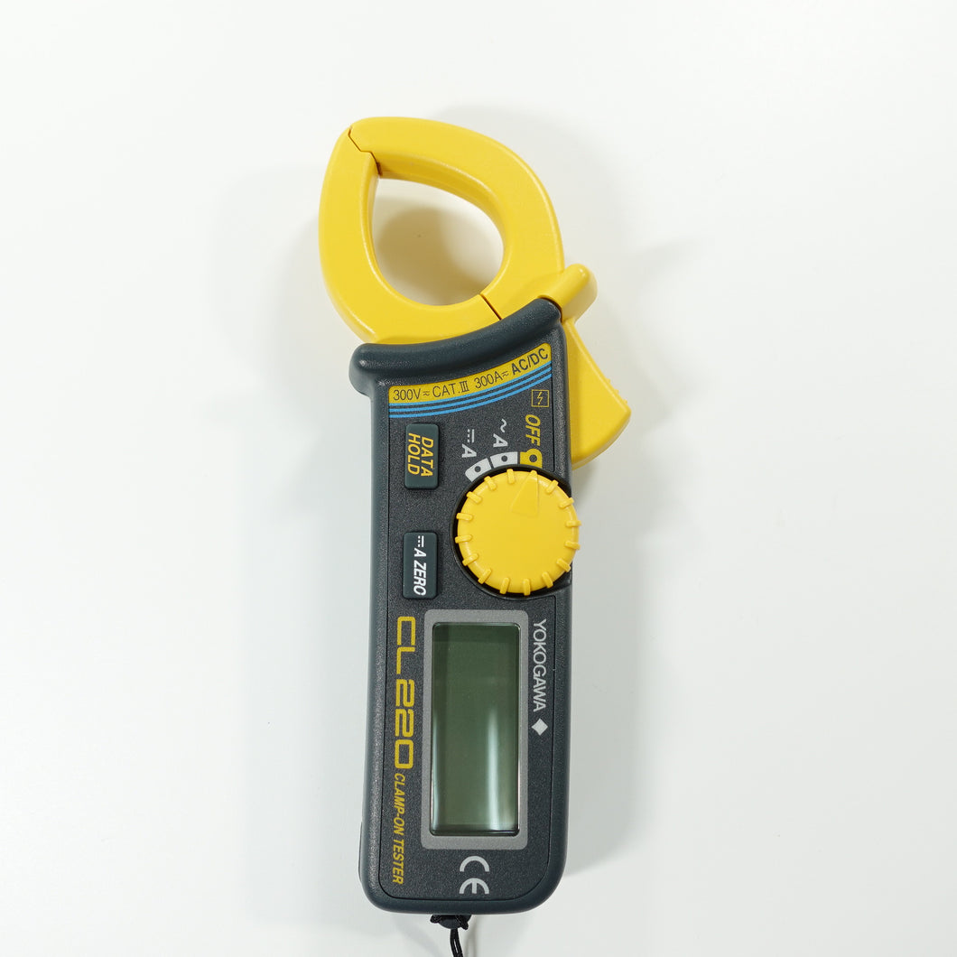 [FOR ASIA] YOKOGAWA CL220 CLAMP TESTER [EXPORT ONLY]