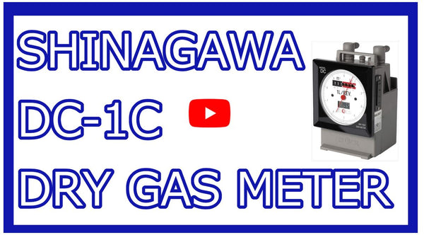 (English) SHINAGAWA DC-1C “DRY GAS METER”