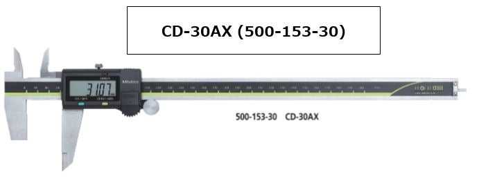 [FOR ASIA] MITUTOYO CD-30AX (500-153-30) DIGIMATIC CALIPER [EXPORT ONLY]