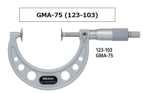 [EXPORT ONLY] MITUTOYO GMA-125 (123-105) / GMA-150 (123-106) MICROMETER