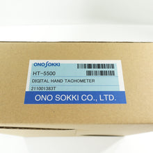 Load image into Gallery viewer, ONO SOKKI HT-5500 DIGITAL TACHOMETER
