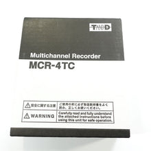 Load image into Gallery viewer, [EXPORT ONLY] T&amp;D (TandD) MCR-4TC MULTI CHANNEL TEMPERATURE DATA LOGGER
