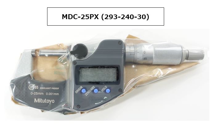 [FOR ASIA] MITUTOYO MDC-25PX (293-240-30) MICROMETER [EXPORT ONLY]