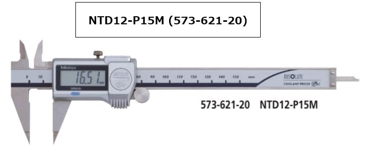 [FOR ASIA] MITUTOYO NTD12-P15M (573-621-20)  DIGITAL MICROMETER [EXPORT ONLY]