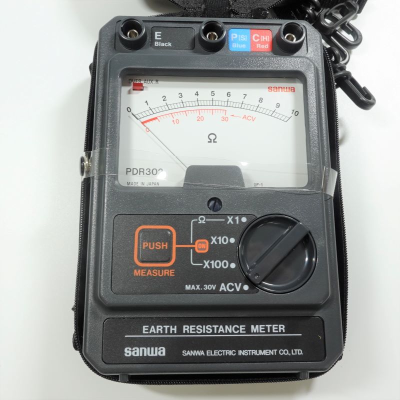 [FOR ASIA] SANWA PDR302 Earth Tester [EXPORT ONLY]